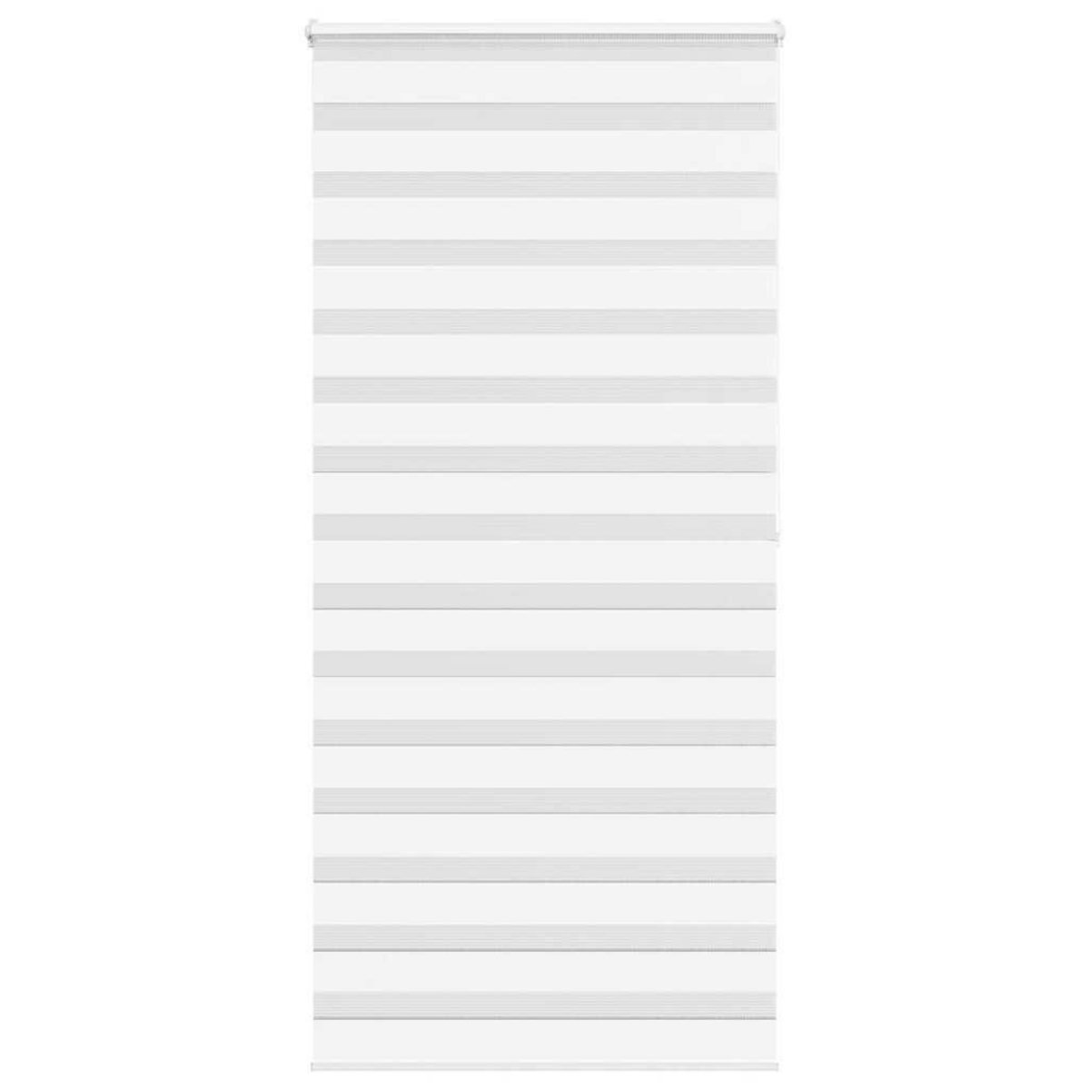 VIDAXL Store zebre blanc 105x200 cm largeur du tissu 100,9cm polyester