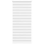 VIDAXL Store zebre blanc 105x200 cm largeur du tissu 100,9cm polyester