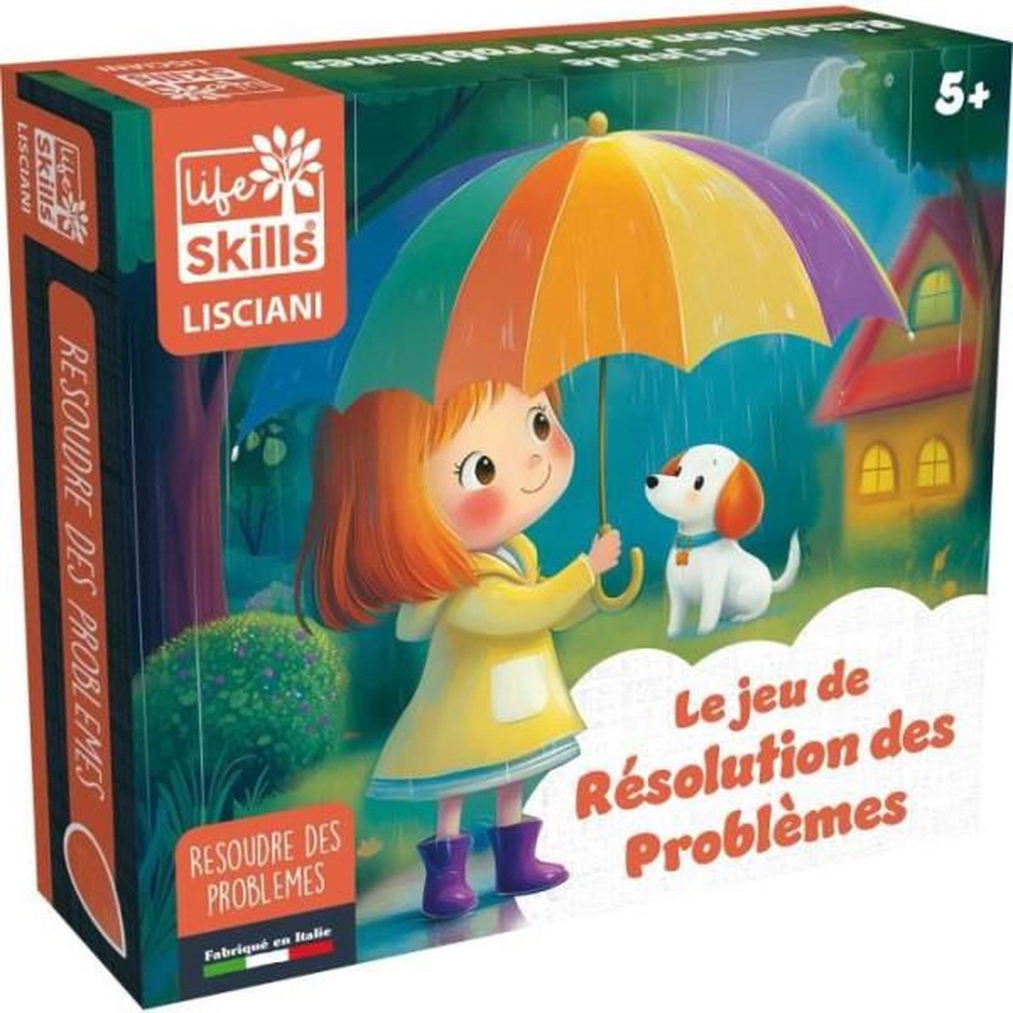 LISCIANI GIOCHI Résolution des problemes - jeu de plateau - life skills - plateau illustré