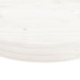 Voir la diapositive 5 : VIDAXL Dessus de table rond blanc Ø50x3 cm bois de pin massif