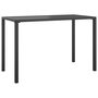 Voir la diapositive 2 : VIDAXL Table a manger de jardin anthracite 110x54x70 cm acier