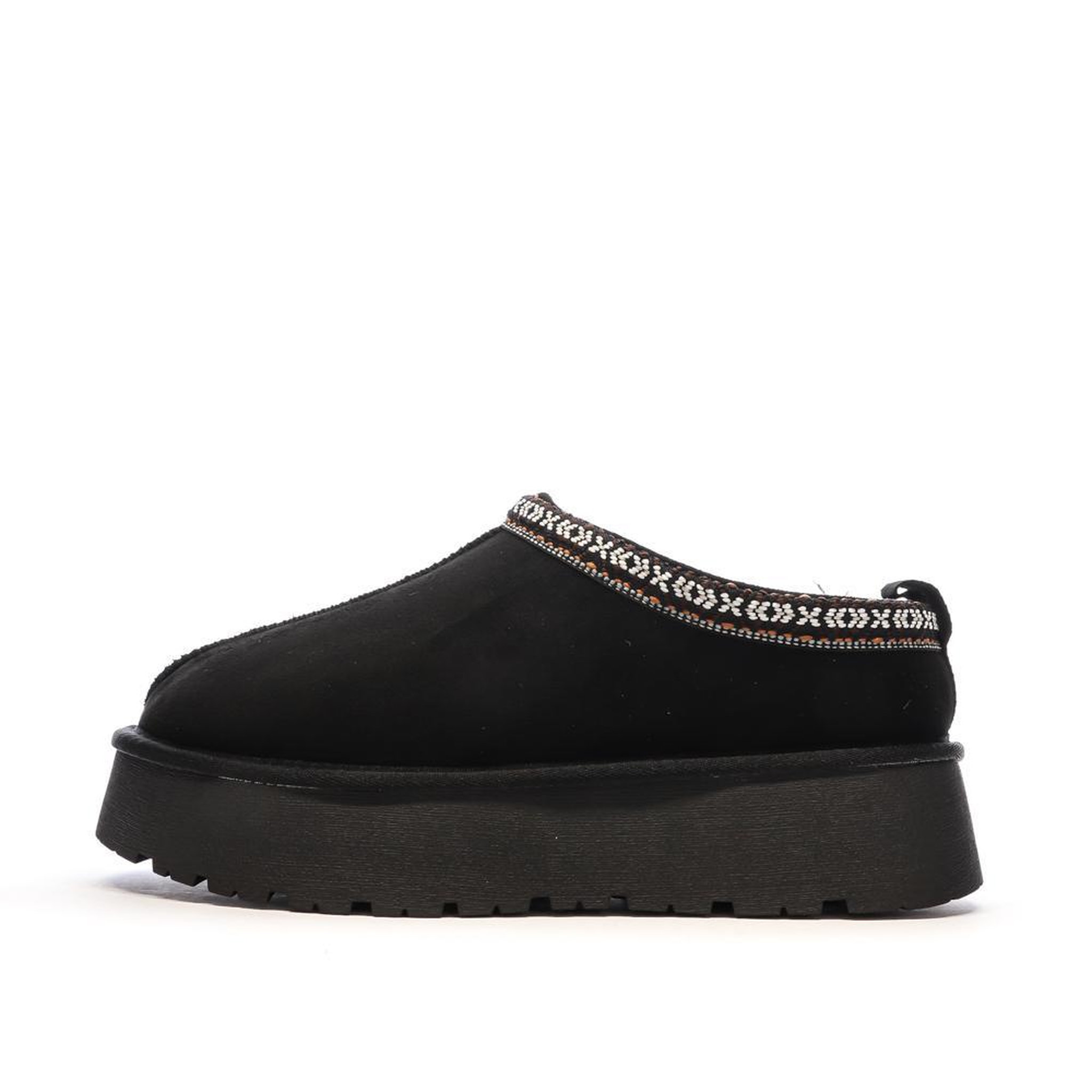 XTI Chaussons Noires Femme Xti Microfiber. Coloris disponibles : Noir