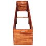 Voir la diapositive 3 : VIDAXL Lit sureleve de jardin Bois d'acacia 200x50x50 cm