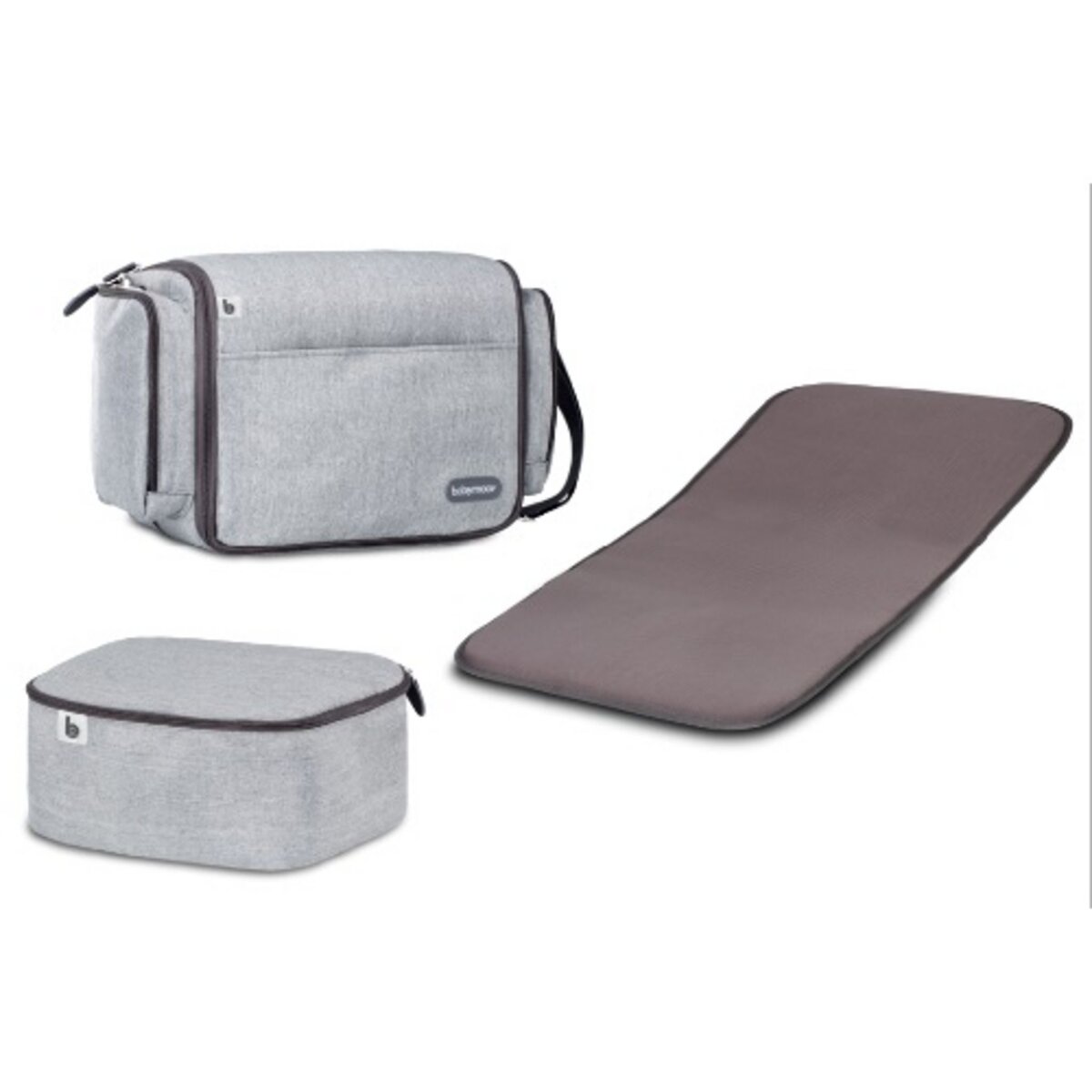 BABYMOOV Couffin nomade 2 en 1 travelnest - convertible en sac à couches -  Gris pas cher 