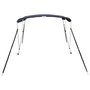 Voir la diapositive 5 : VIDAXL Toit bimini a 3 arceaux parois en maille 183x(170-182)x137 cm