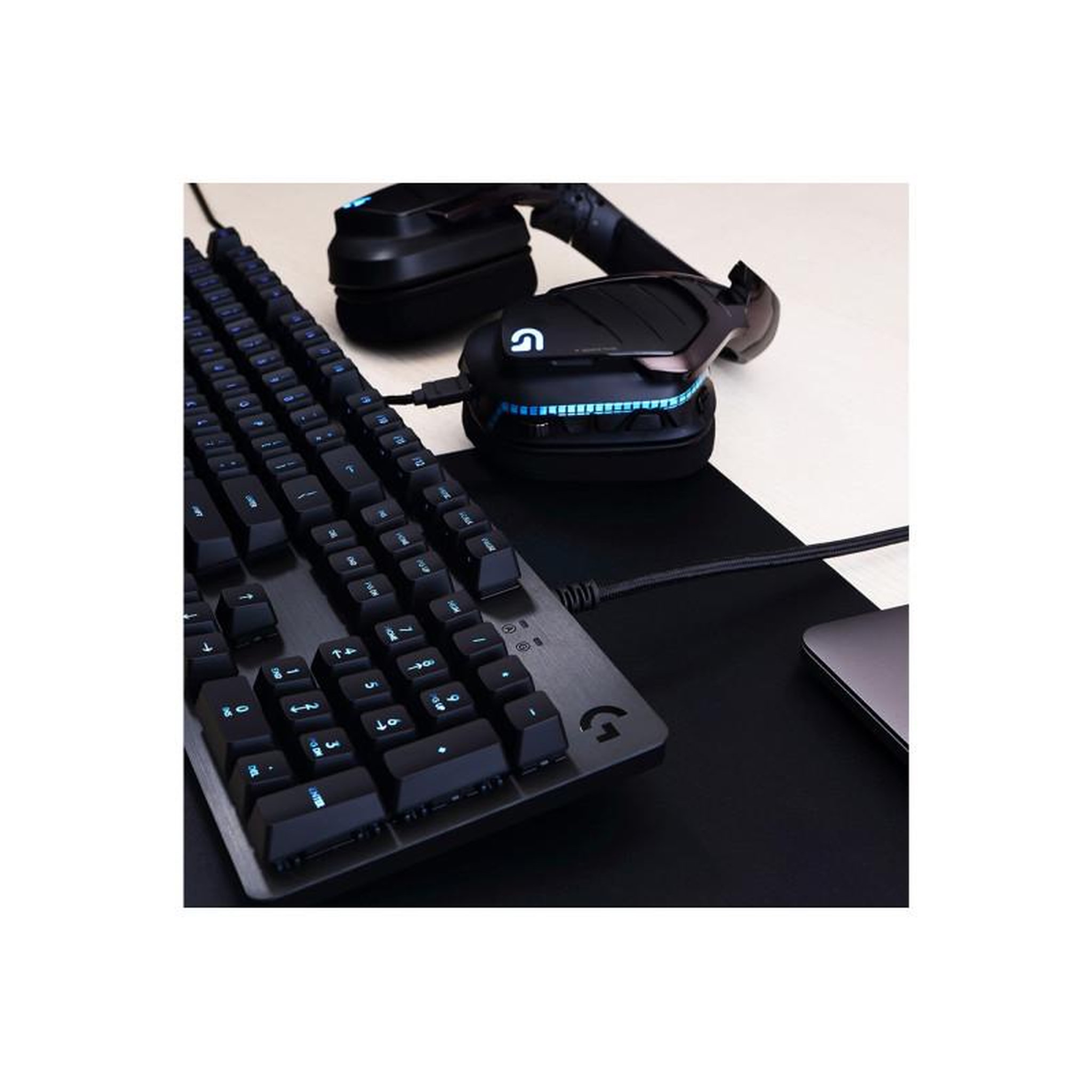 Voir la diapositive 3 : Logitech Clavier gaming mécanique Logitech G512 Carbon Lightsync RVB GX Brown Tactile