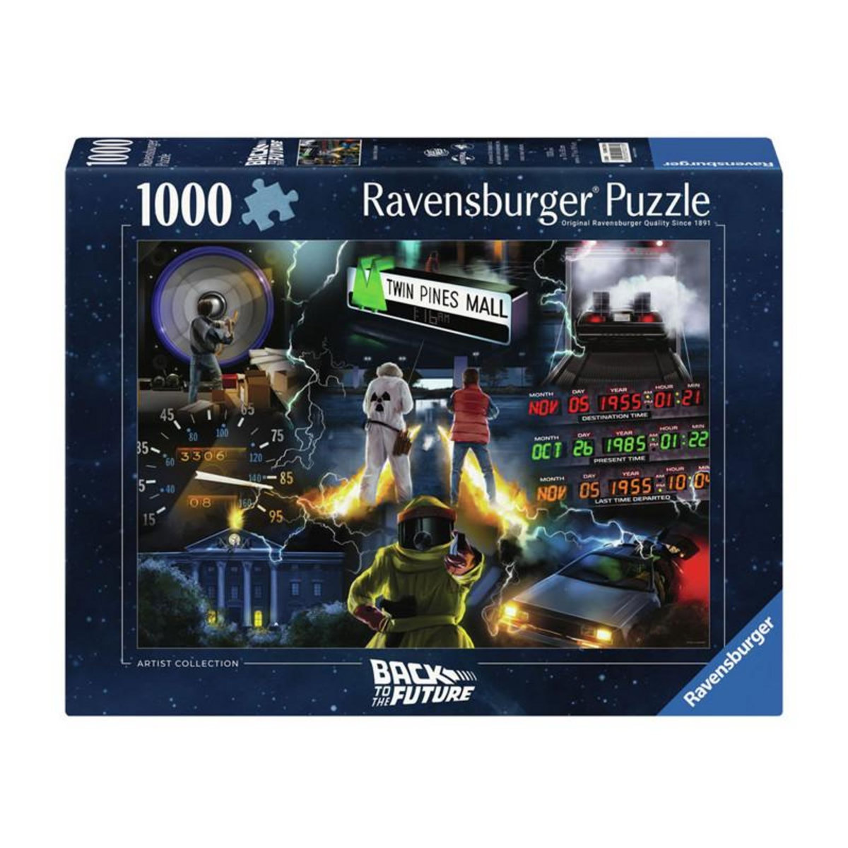 RAVENSBURGER Ravensburger - Jigsaw puzzle Back To The Future, 1000 pcs. 120002789