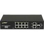 Voir la diapositive 2 : TP-LINK Switch industriel TP-Link SFG-108 12 ports PoE