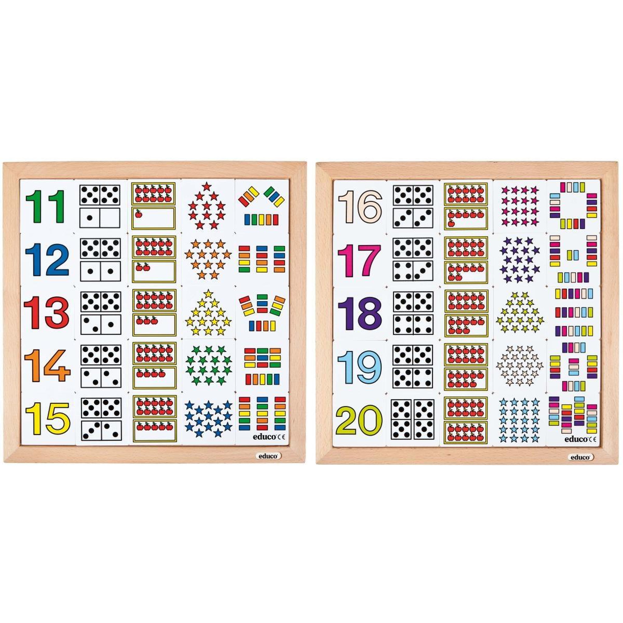EDUCO Diagramme de comptage 11-15 et 16-20