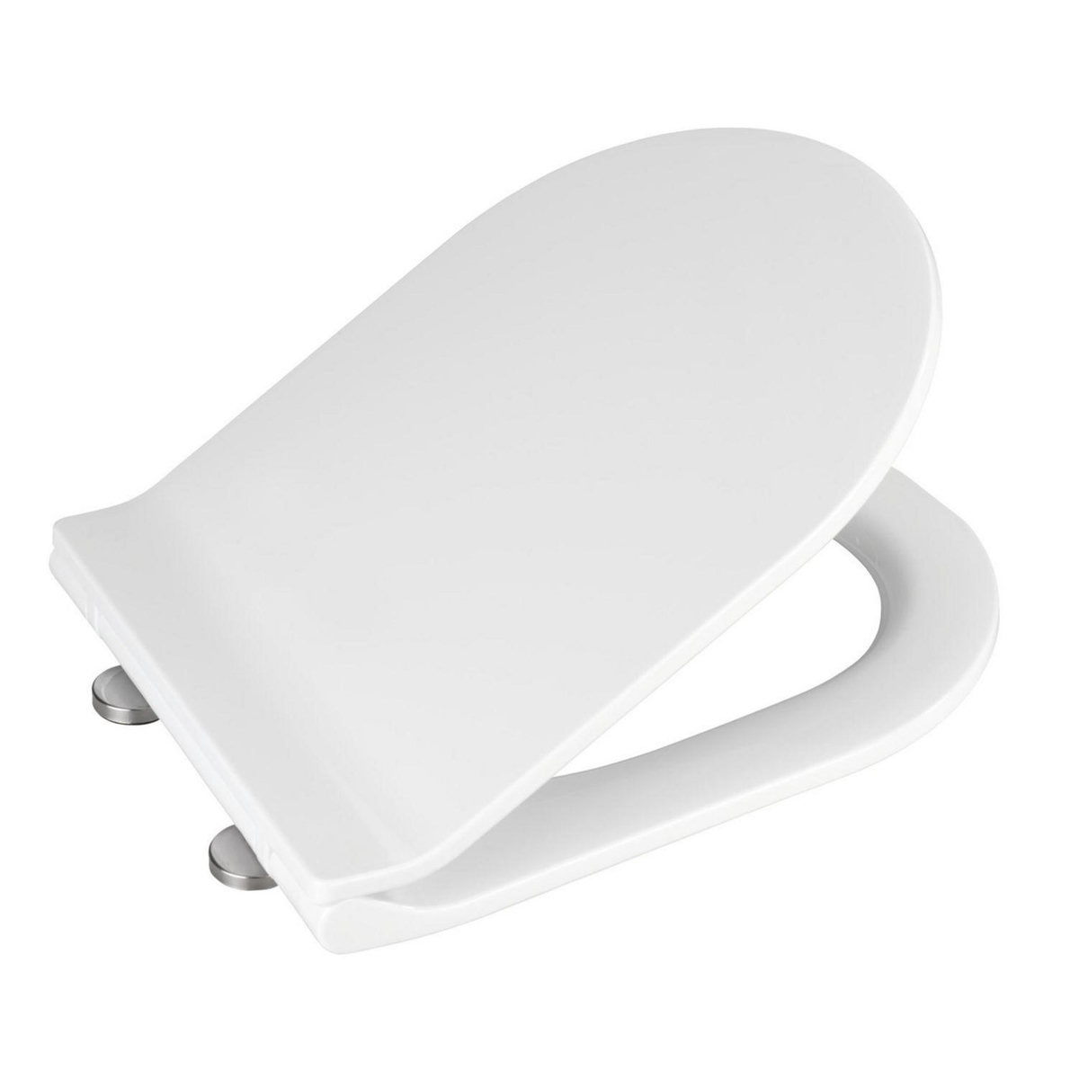 Wenko Abattant WC Habos - Abaissement automatique - Blanc