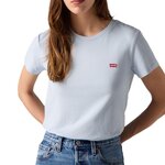 Levi's T Shirt  Clair Femme Levi's Perfect. Coloris disponibles : Bleu