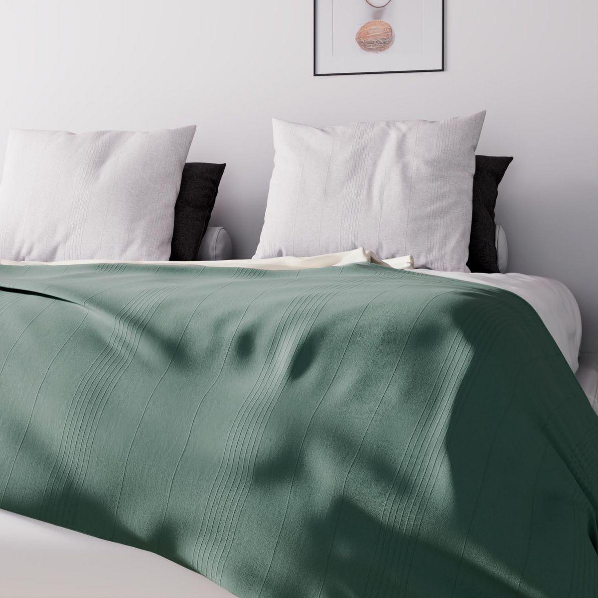 SOLEIL D'OCRE Jeté de lit, canapé, plaid ADELE par Soleil d'ocre