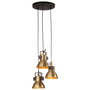 Voir la diapositive 1 : VIDAXL Lampe suspendue 25 W laiton antique 30x30x100 cm E27