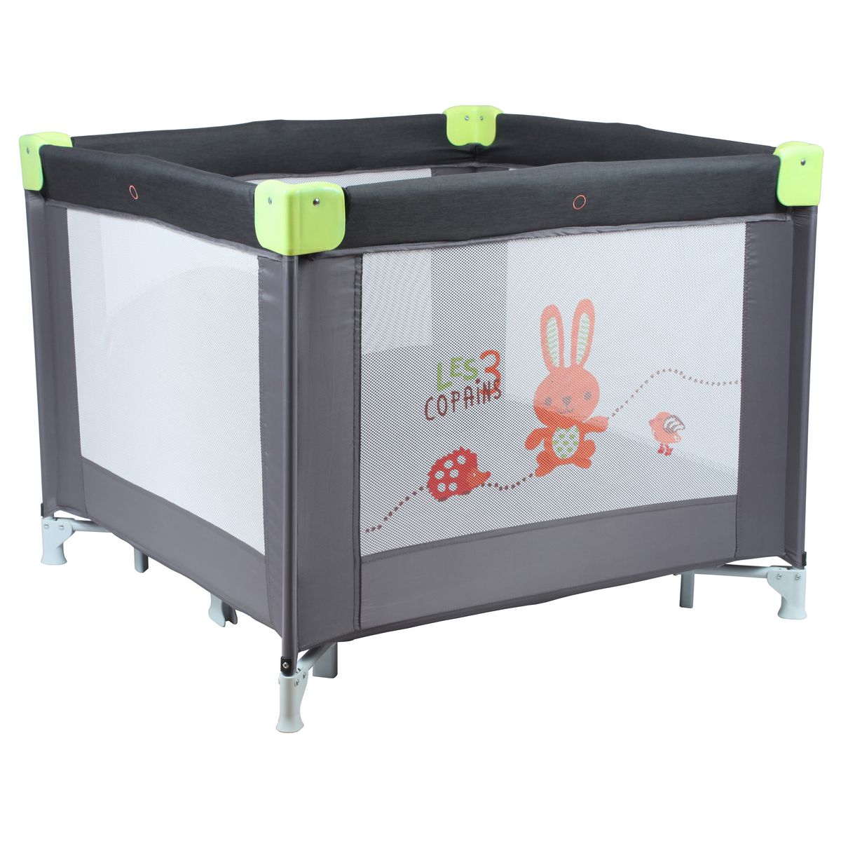 BAMBISOL Parc bébé pliant Les 3 copains