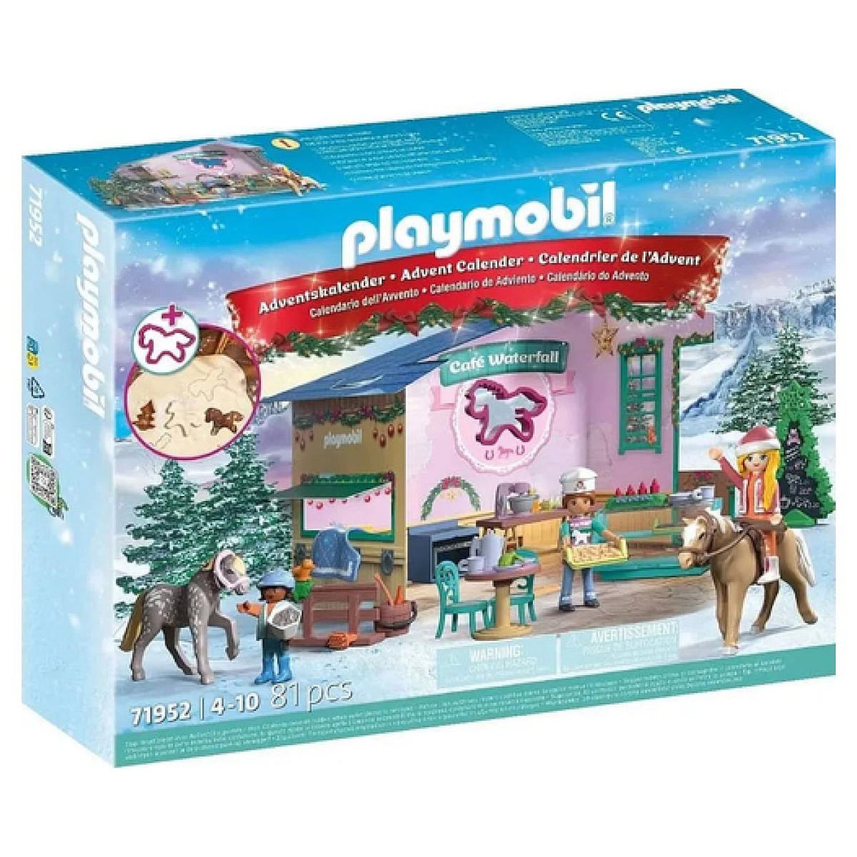 PLAYMOBIL 71952  Calendrier de l'avent pâtisserie de Noël