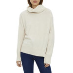 Vero Moda Pull écru Femme Vero Moda Doffy Birch. Coloris disponibles : Beige