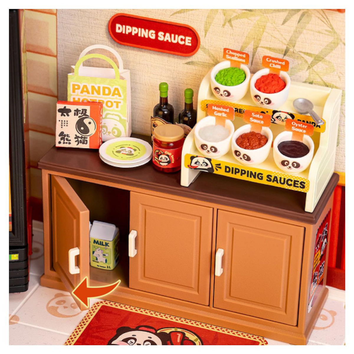 ROBOTIME Super Creator - Panda hot pot