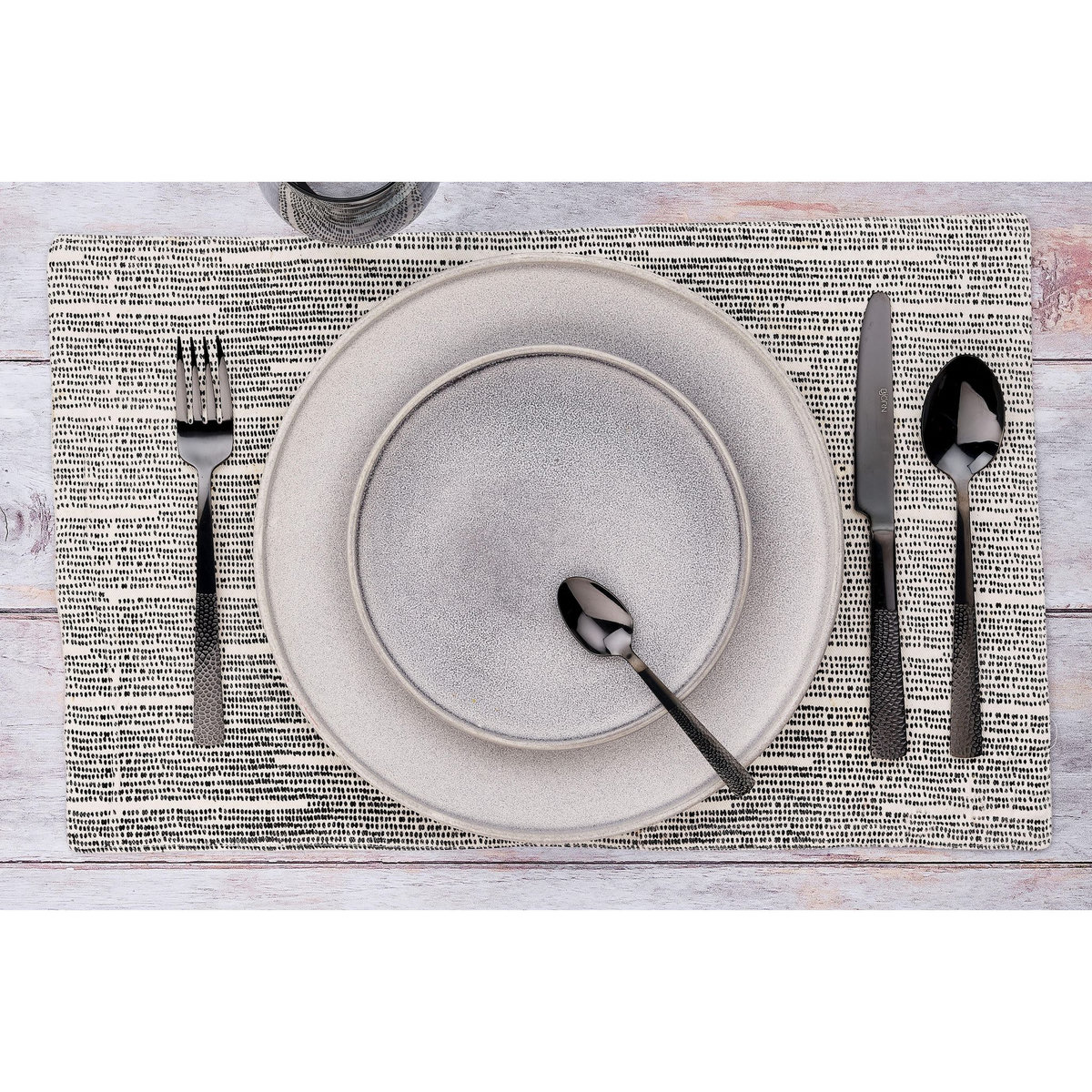 BJORN Coffret 6 petites cuillères FINN - Black