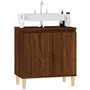 Voir la diapositive 4 : VIDAXL Meuble d'evier chene marron 58x33x60 cm bois d'ingenierie