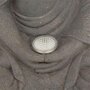  Lampe Solaire d'Extérieur  Bouddha  43cm Gris