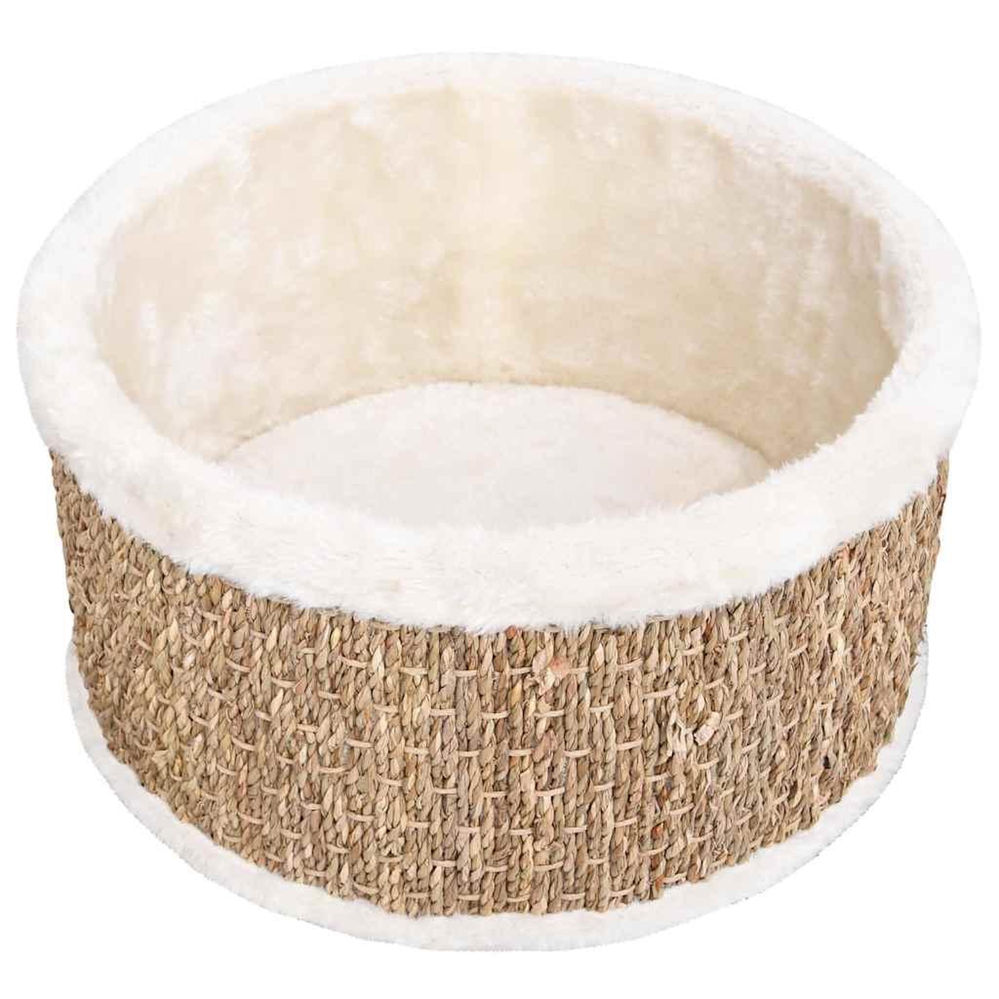 Voir la diapositive 4 : VIDAXL Panier pour chat rond 36 cm Herbiers marins