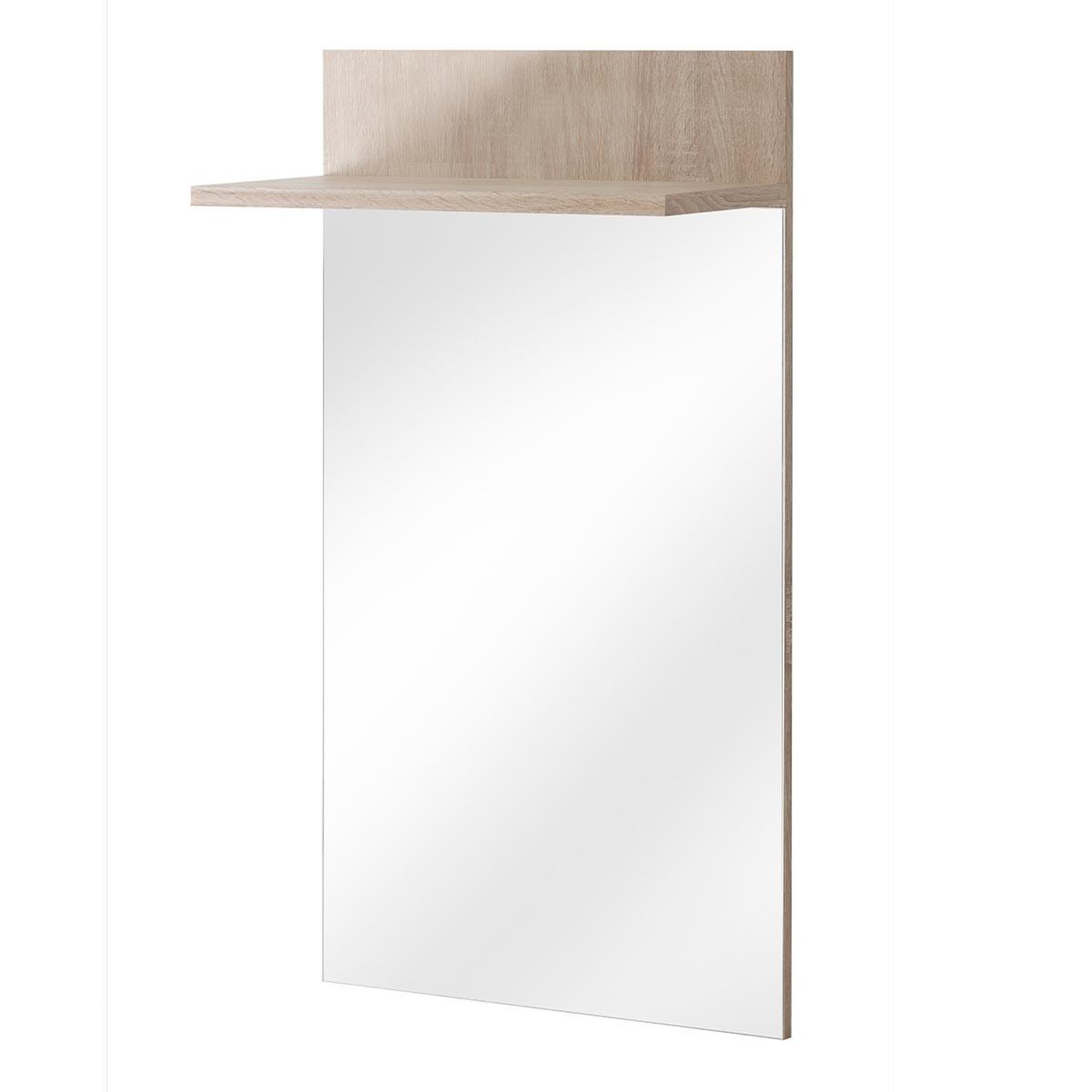 Voir la diapositive 2 : Paris Prix Miroir mural  armario  107cm chêne