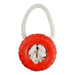 Paris Prix Jouet pour Chien  Pneu & Corde  25cm Rouge