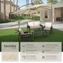 Voir la diapositive 2 : tectake Parasol 250 x 250 cm beige