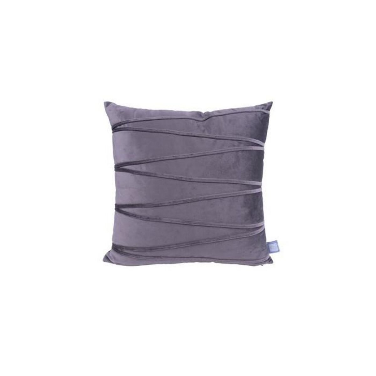 Paris Prix Ensemble Coussin & Plaid  Paulina  130x170cm Gris Graphite