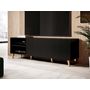 Voir la diapositive 2 : BEST MOBILIER Sanna - meuble tv - 150 cm - style contemporain
