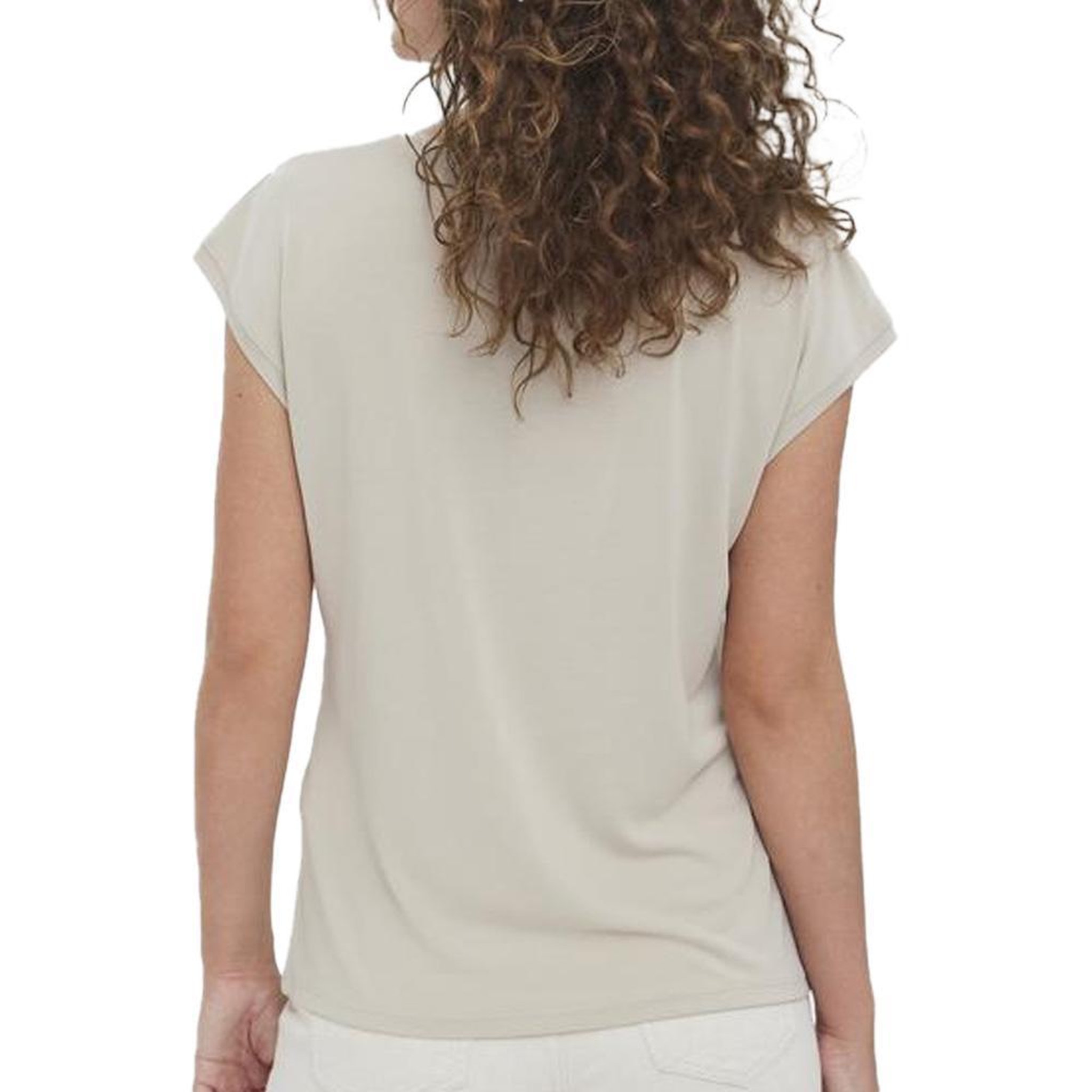 Voir la diapositive 2 : Vero Moda T-shirt Beige Femme Vero Moda 10247666