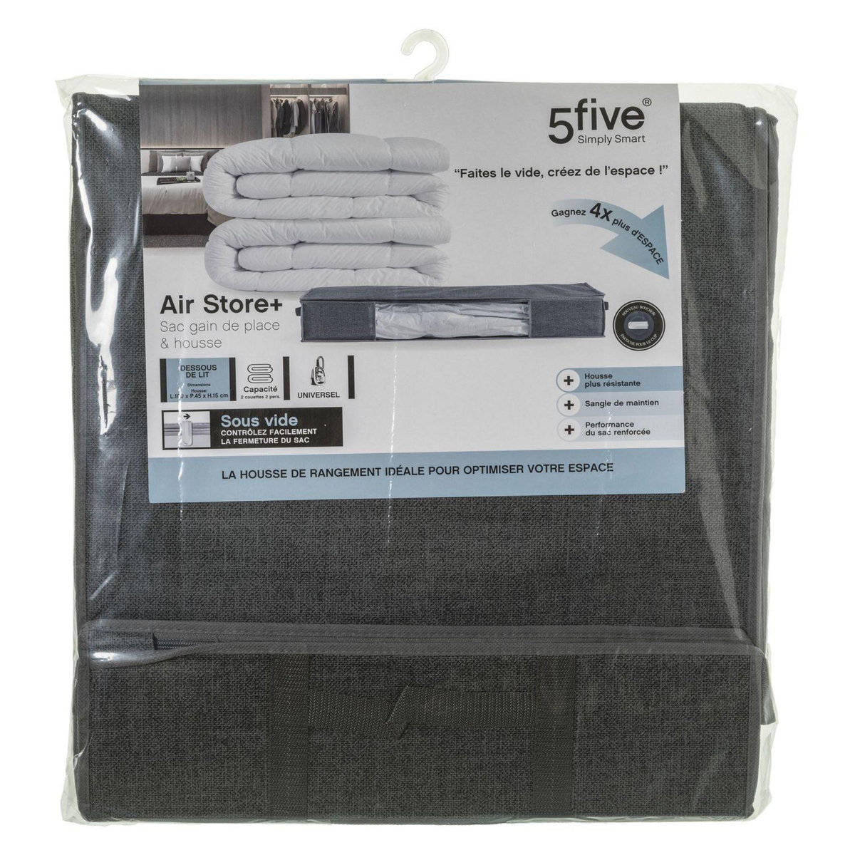 FIVE Sac de compression Aix-Store modèle petite taille - Noir