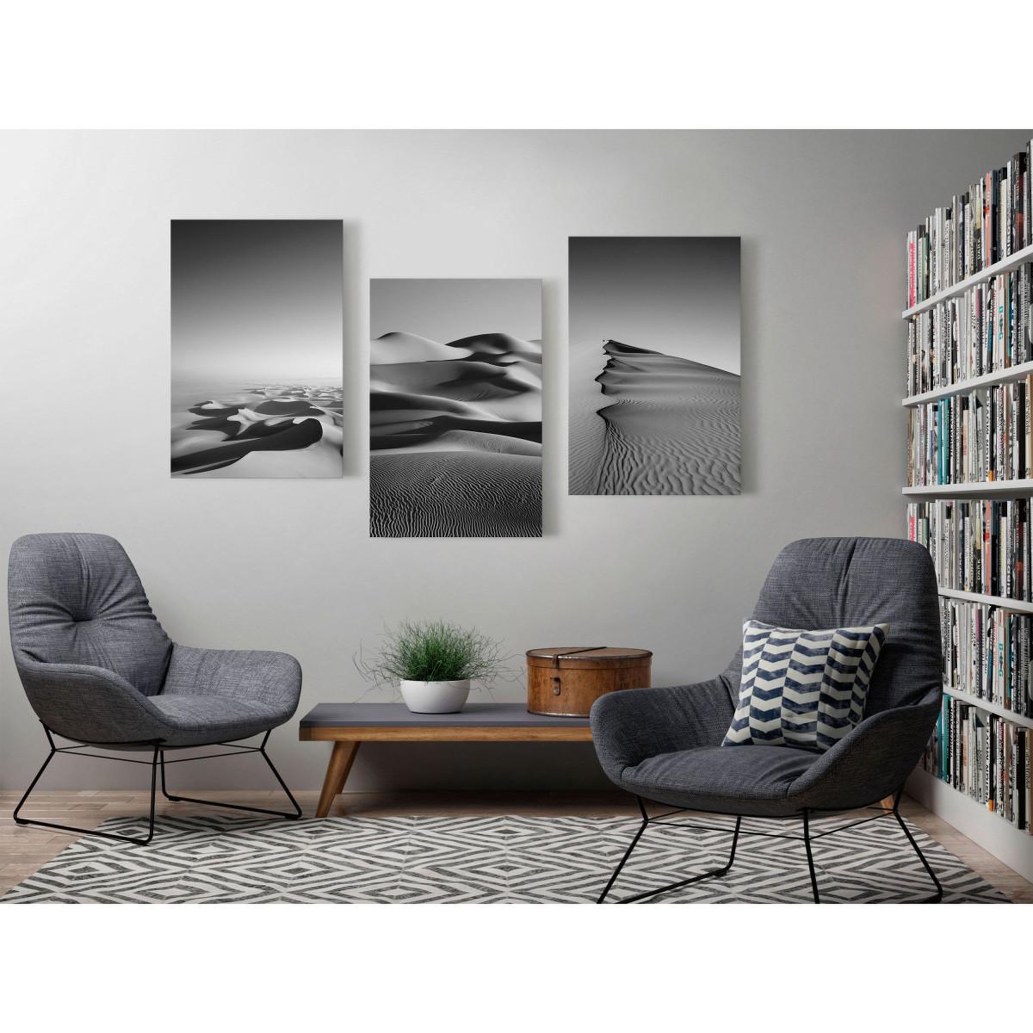 Voir la diapositive 2 : Paris Prix Tableau Imprimé  Desert Landscape Collection