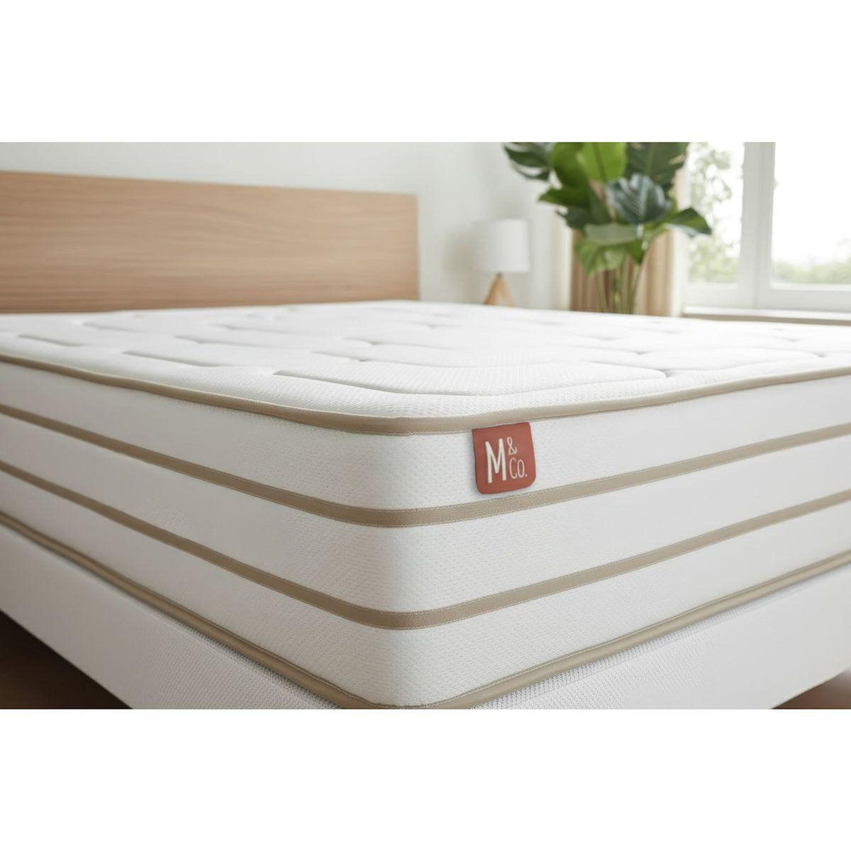 MARMOTTES&CO Matelas LE DOUILLET 180x200cm Mémoire de forme BioVisco - Maxi épaisseur 26cm