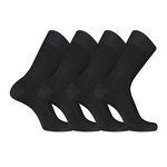 PIERRE CARDIN Lot de 2 Paires de chaussettes de ville en Fil d'Ecosse modèle 0110. Coloris disponibles : Noir