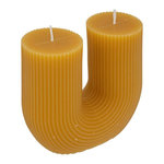 ATMOSPHERA Bougie Design  Demi  400g Moutarde