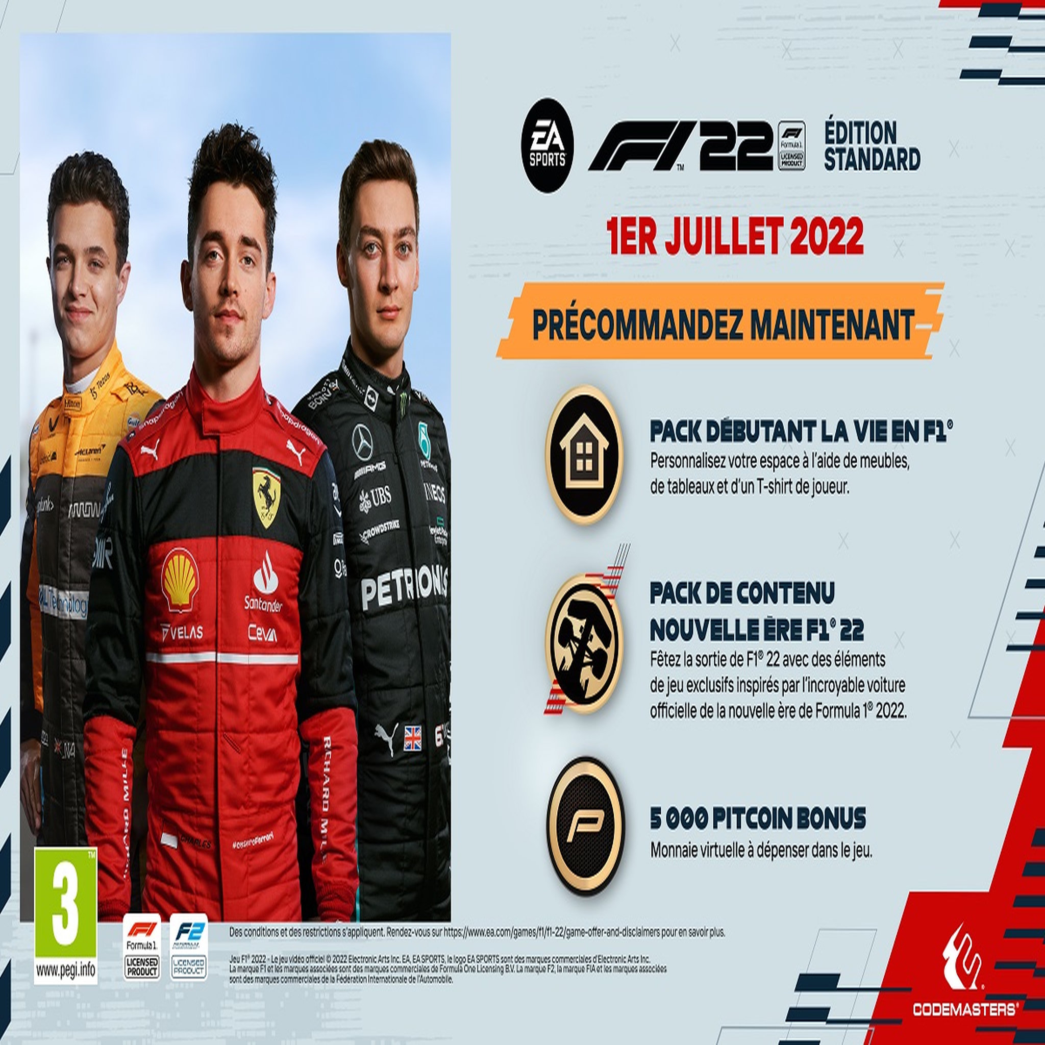 Voir la diapositive 2 : F1 22 Xbox Series X