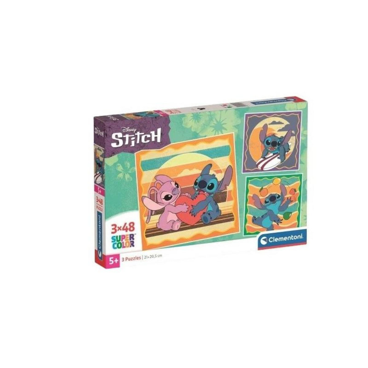 CLEMENTONI CLEMENTONI - 3x48 pieces - Stitch