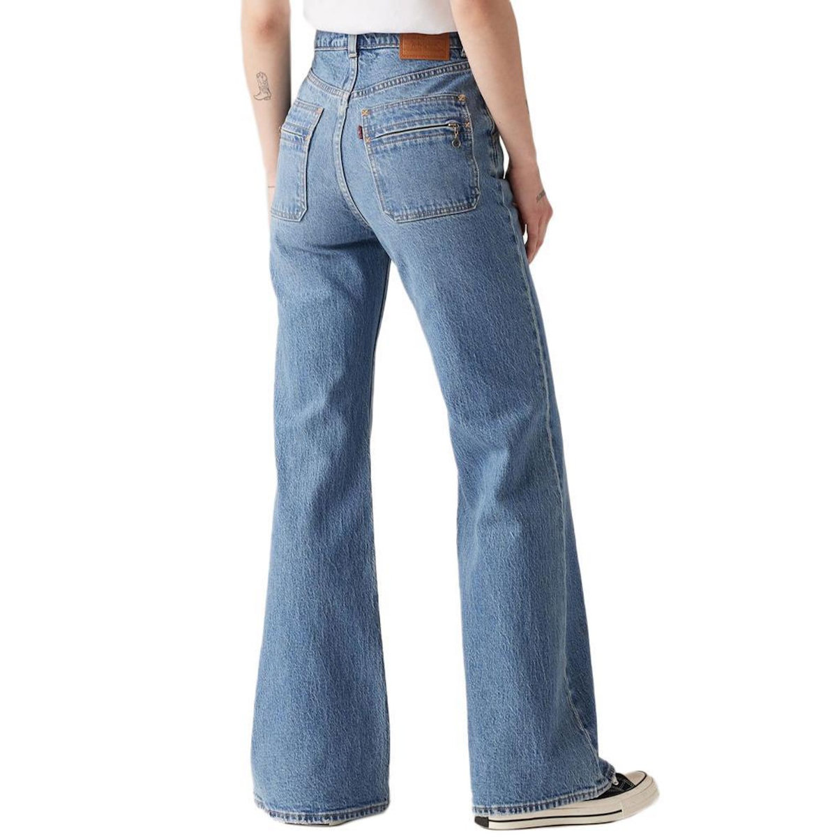 Levi's Jean Bleu Femme Levi's Ribcage Bells