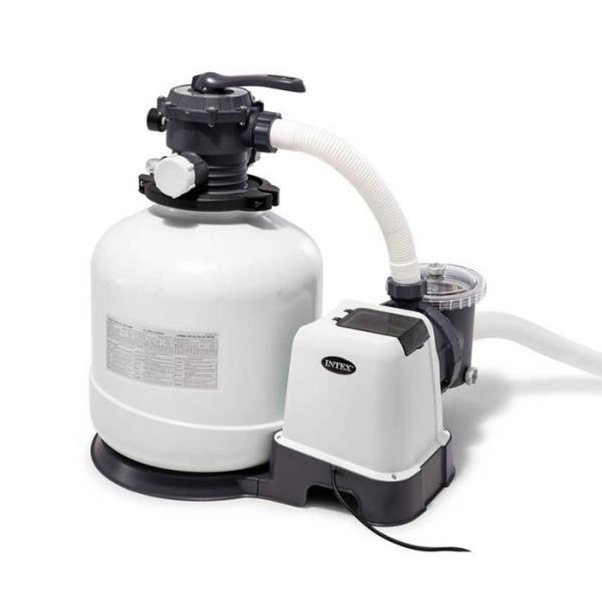 Voir la diapositive 1 : INTEX Filtre a sable Intex SX3200 10m³/h pour piscine jusqu'a 65m³
