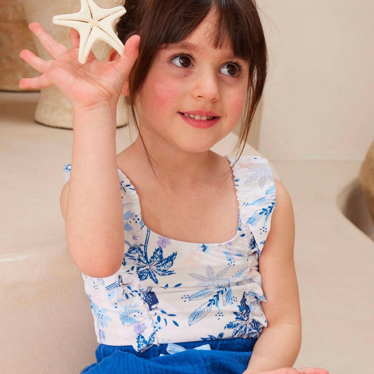 Petit Béguin Maillot de bain enfant 1 pièce Moorea