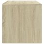 Voir la diapositive 5 : VIDAXL Meuble TV Chene sonoma 100x40x40 cm Bois d'ingenierie