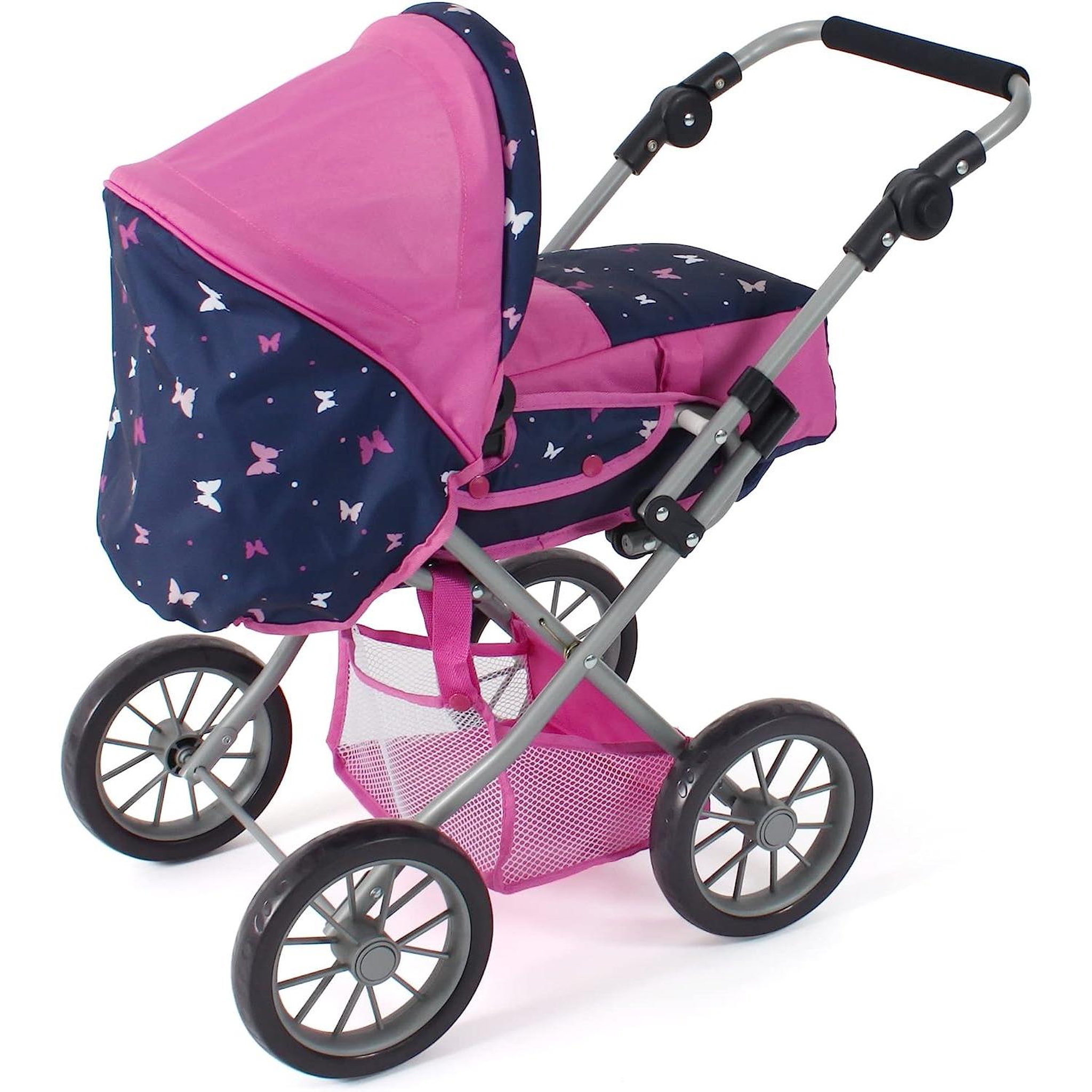 Voir la diapositive 3 : BAYER CHIC 2000 Poussette combinée Leni Papillon pour poupée