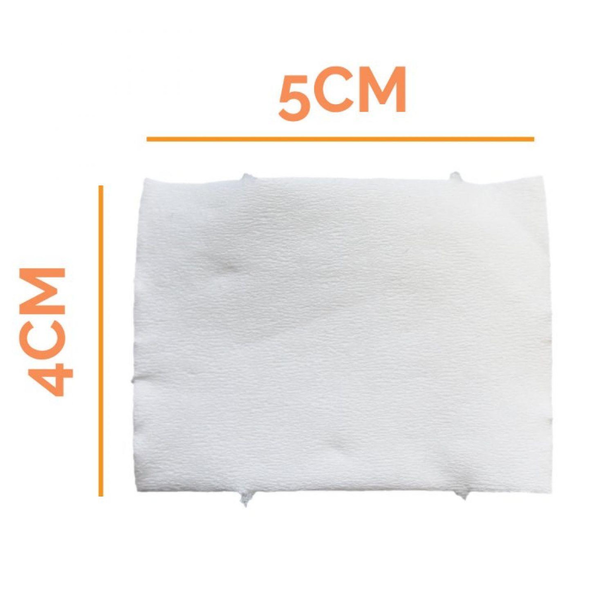 Voir la diapositive 3 : VIVEZEN Lot de 2 rouleaux de 500 cotons manucure de cellulose