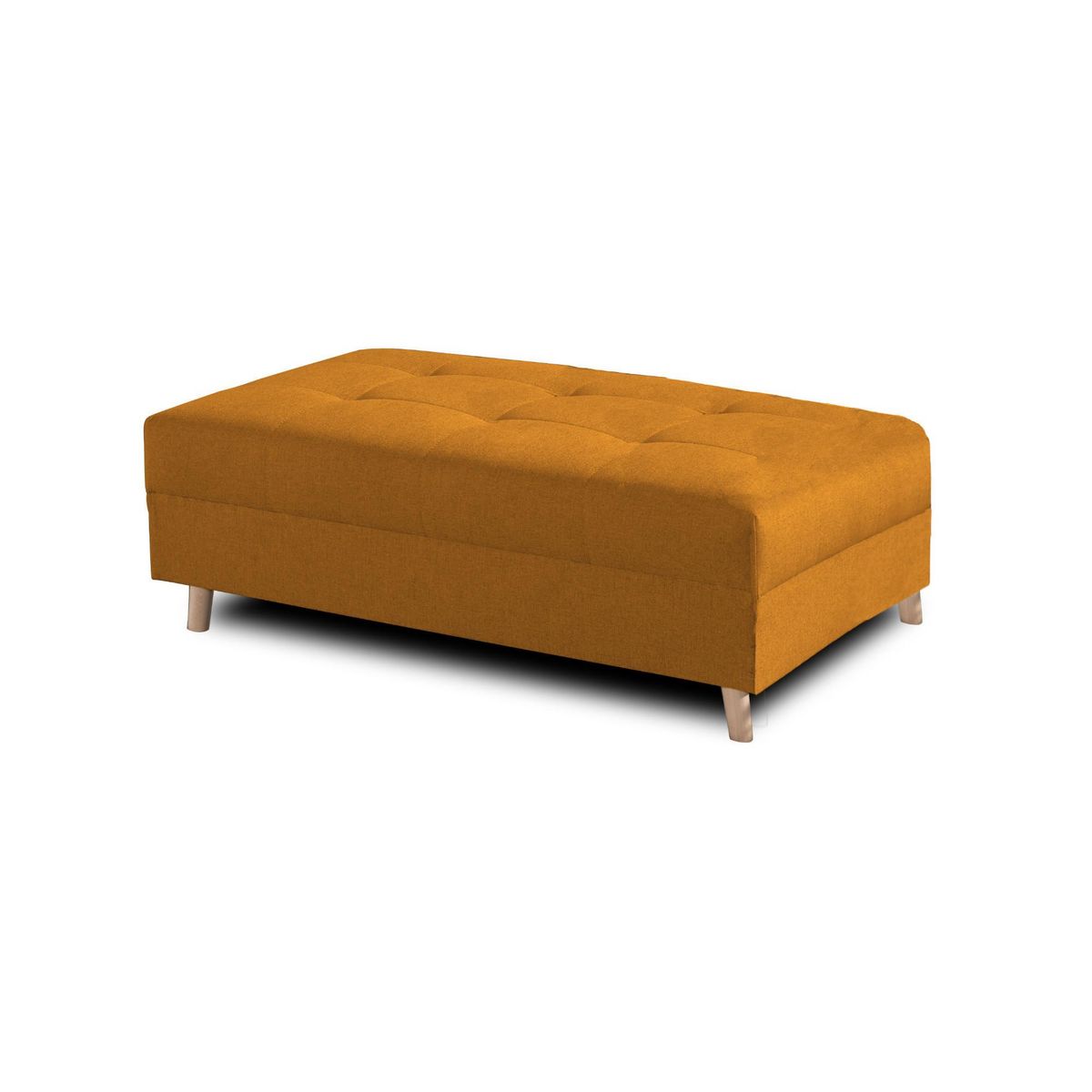 LISA DESIGN Rune - canapé d'angle - avec pouf d'appoint - 4 places - style scandinave - gauche