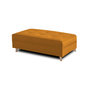 Voir la diapositive 4 : LISA DESIGN Rune - canapé d'angle - avec pouf d'appoint - 4 places - style scandinave - gauche