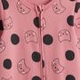 Voir la diapositive 2 : IN EXTENSO Dors bien zippé à pois imprimé chats bébé fille