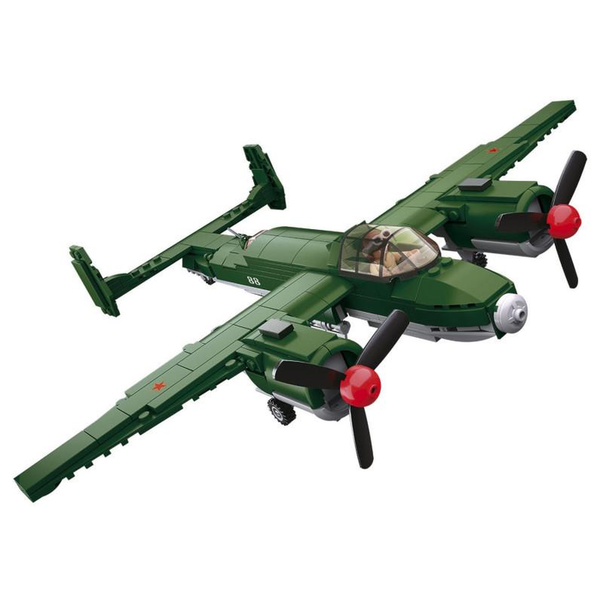 Voir la diapositive 2 : Sluban Sluban WWII - Tupolev TU-2 Allied Bomber