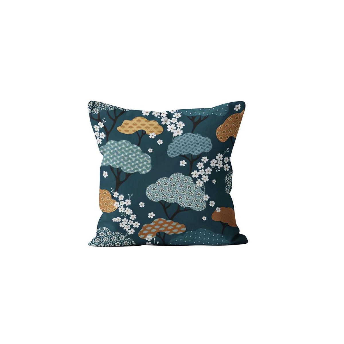 SOLEIL D'OCRE Housse de coussin en velours 40x40 cm VELVET B02, par Soleil d'ocre