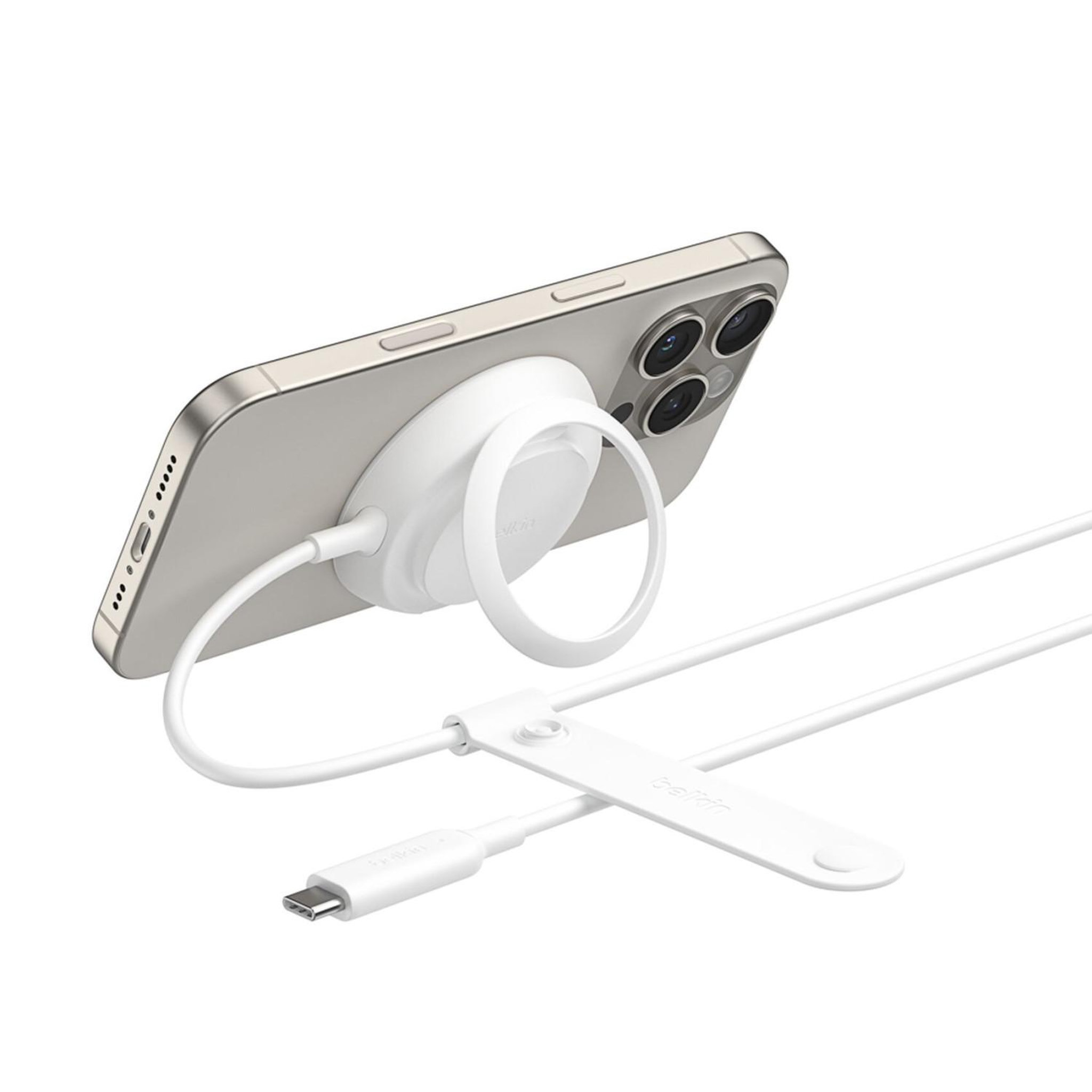 Voir la diapositive 2 : Belkin Belkin wia014hqwh casques, smartphone blanc usb recharge sans fil charge rapide intérieure